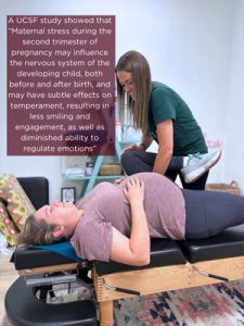 Chiropractor Orlando FL Scherina Alli Adjusting Pregnant Mother