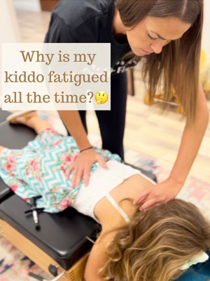 Chiropractor Orlando FL Kasey Johnson Adjusting Child